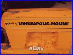 Spirit of Minneapolis Moline Wide Front Pedal Tractor By Scale Models Iowa