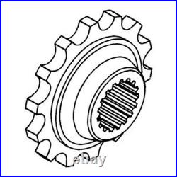 Sprocket 155533A for White/Oliver/Minneapolis Moline 1550 1555 1600 1650 1655