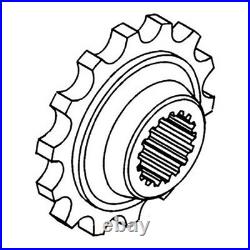 Sprocket 155533A for White/Oliver/Minneapolis Moline 1550 1555 1600 1650 1655