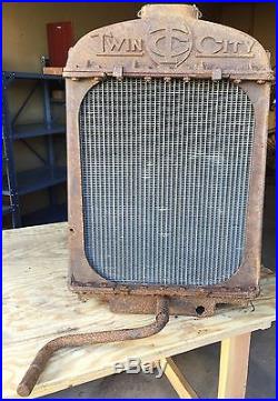 Twin City Minneapolis Moline Minnie Mo Tractor Radiator Complete- Hard To Find
