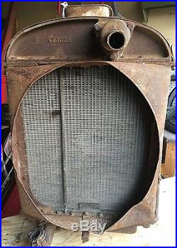 Twin City Minneapolis Moline Minnie Mo Tractor Radiator Complete- Hard To Find