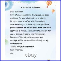 Tractor Radiator For Fiat Case IH New Holland Hesston Oliver Allis #82980683