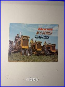 VINTAGE MINNEAPOLIS-MOLINE M5 SERIES TRACTORS 16 PAGES Sales Brochure