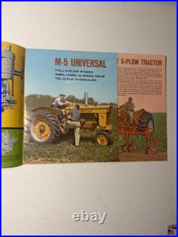 VINTAGE MINNEAPOLIS-MOLINE M5 SERIES TRACTORS 16 PAGES Sales Brochure