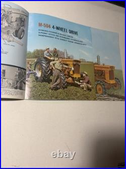 VINTAGE MINNEAPOLIS-MOLINE M5 SERIES TRACTORS 16 PAGES Sales Brochure