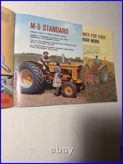 VINTAGE MINNEAPOLIS-MOLINE M5 SERIES TRACTORS 16 PAGES Sales Brochure