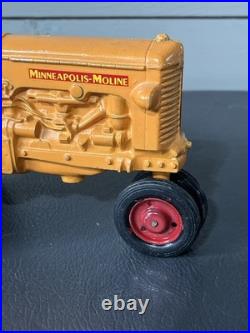 Vintage 1950/60s Toy 1/16 Scale MM Minneapolis Moline UB NF Tractor Excellent