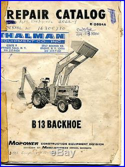 Vintage 1965 Minneapolis-Moline Tractor Loader/Backhoe- Running