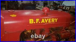 Vintage BF Avery A tractor Hood Nice Sheet Metal Part MM nice straight hood