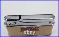 Vintage Double Sided Minneapolis-Moline Farm Tractors Flat Ad Lighter WORKING