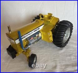 Vintage Ertl Minneapolis Moline FLY'N FARMER Tractor Yellow Die-cast Metal
