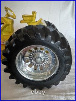 Vintage Ertl Minneapolis Moline FLY'N FARMER Tractor Yellow Die-cast Metal
