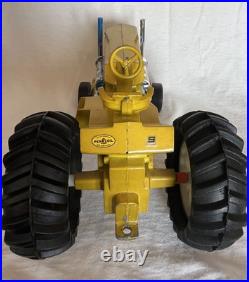 Vintage Ertl Minneapolis Moline FLY'N FARMER Tractor Yellow Die-cast Metal