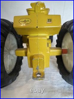 Vintage Ertl Minneapolis Moline FLY'N FARMER Tractor Yellow Die-cast Metal