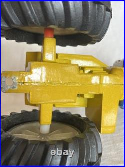 Vintage Ertl Minneapolis Moline FLY'N FARMER Tractor Yellow Die-cast Metal