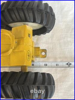 Vintage Ertl Minneapolis Moline FLY'N FARMER Tractor Yellow Die-cast Metal