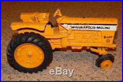 Vintage Ertl Minneapolis Moline G1000 die cast farm tractor toy