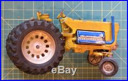 Vintage Ertl Yellow Minneapolis Moline Puller, Toy Pulling Tractor, Real Neat
