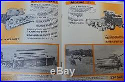 Vintage MINNEAPOLIS MOLINE 1960 FARM TRACTOR CATALOG CANADIAN