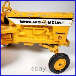 Vintage Minneapolis-Moline G1000 Toy Tractor Die Cast ERTL 116 Scale
