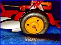 Vintage Minneapolis Moline Hi Klearance Plow Toy Farm Tractor Implement Slik 2b
