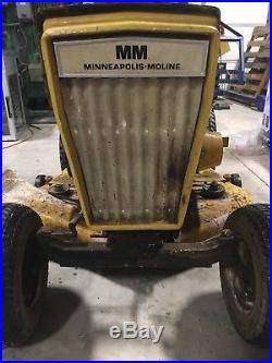 Vintage Minneapolis Moline Lawnmower / tractor 108