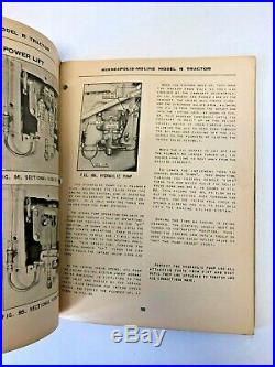 Vintage Minneapolis Moline Model R Tractor Dealer Service Manual