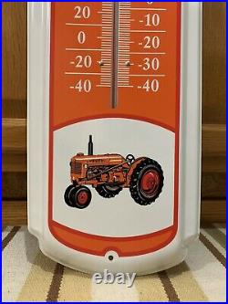 Vintage Minneapolis-Moline Thermometer Tractor Metal Sign Farm Wall Decor Modern