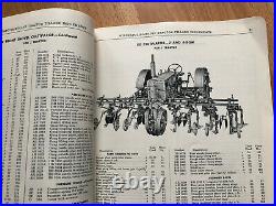 Vintage Minneapolis Moline Tractor Implements Catalog R-48T Parts Catalog Rare