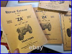 Vintage Minneapolis Moline Tractor Parts List Operators Manual LOT 14 Repair 335