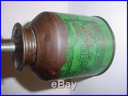 Vintage Minneapolis Moline oiler oil can MM farm tractor parts advertising
