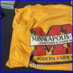 Vintage Rare Minneapolis Moline Tractor T-Shirt Medium Vintage