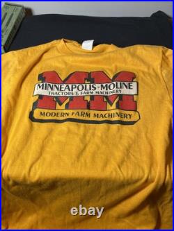 Vintage Rare Minneapolis Moline Tractor T-Shirt Medium Vintage