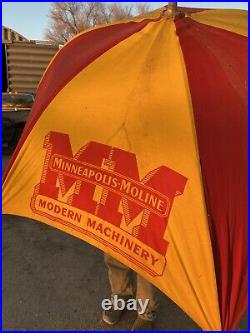 Vintage Tractor Umbrella Sunshade Canopy Bonnet Minneapolis Moline