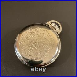 Vintage Wind Up Character Pocket Watch Minneapolis Moline Tractor