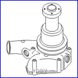 Water Pump with Pulley Fits Minneapolis Moline Mpl Oliver Universal Products White