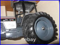 White 195 toy tractor (Oliver, Minneapolis Moline) 1/16, grey engine, Hesston KS