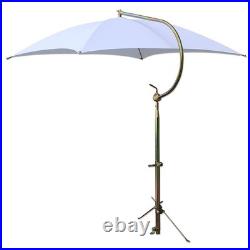 White Deluxe Umbrella with Brackets-Fits Many Minneapolis MolineTractor Models