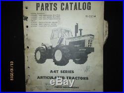 White Minneapolis Moline Cockshutt A4T Series Tractors Parts Book Catalog Manual