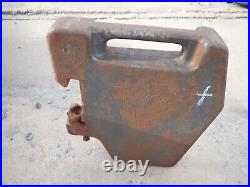 White Oliver Minneapolis Moline 100lb Suitcase Tractor Weights Part#30-3154335