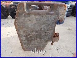 White Oliver Minneapolis Moline 100lb Suitcase Tractor Weights Part#30-3154335