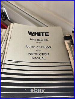 White Oliver Tractor Technical Operation And Service Manuals Lot Of Over 200